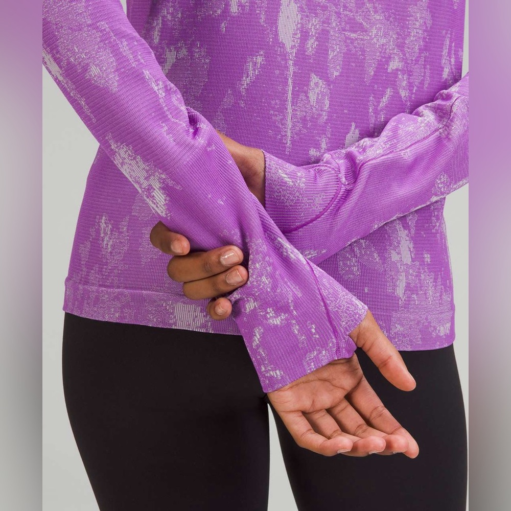 Lululemon Swiftly Tech Long Sleeve Shirt 2.0 *Race Length Size 6 - Picture 4 of 9